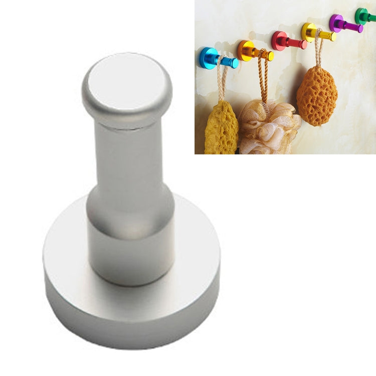 Patère ronde en aluminium spatial coloré Personnalité Couleur unique Crochet de cuisine sans rouille