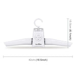Séchoir à Linge Électrique Portable Cintre Séchage Rapide Intelligent, Séchoir à Linge Portable