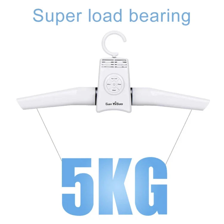 Séchoir à Linge Électrique Portable Cintre Séchage Rapide Intelligent, Séchoir à Linge Portable