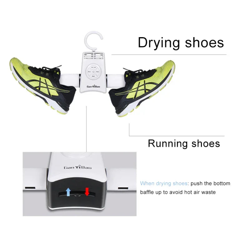 Séchoir à Linge Électrique Portable Cintre Séchage Rapide Intelligent, Séchoir à Linge Portable