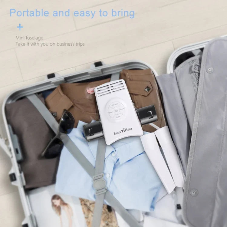 Séchoir à Linge Électrique Portable Cintre Séchage Rapide Intelligent, Séchoir à Linge Portable