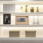 Coffre-fort électronique mural pour mini-armoire de sécurité Deli Home Office Hotel