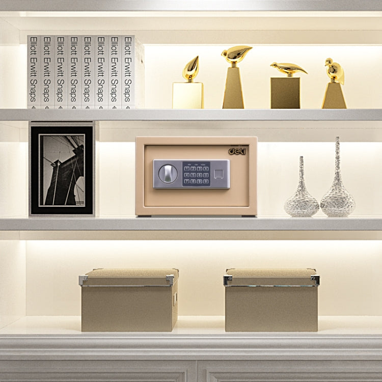 Coffre-fort électronique mural pour mini-armoire de sécurité Deli Home Office Hotel