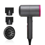 Sèche-cheveux Anionique à Température Constante, Air Chaud et Froid, Haute Puissance, Prise UE, Prise UE (Rouge + Gris) +3