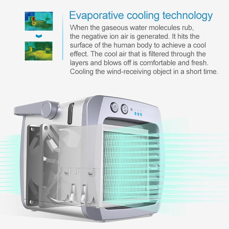 Mini ventilateur portable USB pour réfrigération domestique, climatisation, refroidisseur d'air