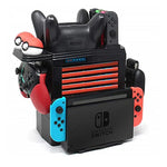 Support de chargement multifonction KJH avec poignée et base de réception pour Nintendo Switch, KJH-SWITCH-27