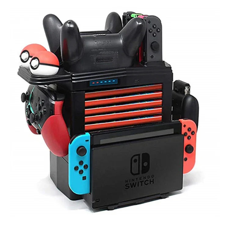 Support de chargement multifonction KJH avec poignée et base de réception pour Nintendo Switch, KJH-SWITCH-27