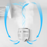 Ventilateur électrique de bureau portable mini USB à convection d'air, réglable, support 2 vitesses