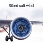 Ventilateur électrique de bureau portable mini USB à convection d'air, réglable, support 2 vitesses