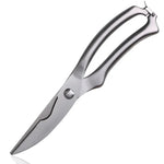 Ciseaux de cuisine en acier inoxydable 10 pouces pour volaille, poisson, os de poulet, gadget de cuisson, emballage blister, emballage blister