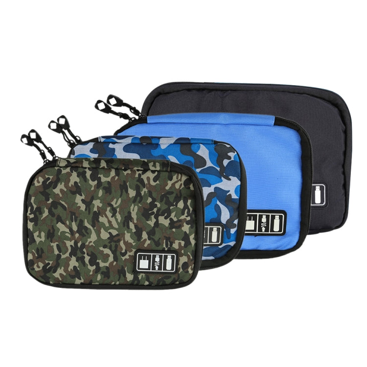 Sac de Rangement Organisateur de Voyage Portable pour Accessoires Électroniques et Gadgets Numériques, Taille : 25.7*18.5*1.2cm, HC3103B, HC3103L, HC3103G, HC3103TT
