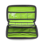Sac de rangement de voyage portable multifonction en matériau EVA pour appareil numérique, téléphone / batterie externe / clé USB / carte SD / console PSP, Taille intérieure : 16,5*9,5*3,8cm