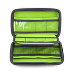 Sac de rangement de voyage portable multifonction en matériau EVA pour appareil numérique, téléphone / batterie externe / clé USB / carte SD / console PSP, Taille intérieure : 16,5*9,5*3,8cm