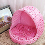 Maison pour petits animaux de compagnie chiens chats, niche créative en forme de yourte, taille : L, 42*48*48cm, taille : L