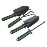 Outils de jardin Pelle, fourche, râteau avec manche en plastique Ensemble de quatre outils de jardinage, outil de plantation 5