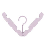 Étendage pliant avec 4 clips cachés pour la maison/voyage, livraison couleur aléatoire, cintre pliant