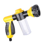 Pistolet à eau en mousse multifonction pour voiture Outils d'arrosage de jardin Douche pour animaux arroseur, livraison couleur aléatoire, sans tuyau, pistolet à eau