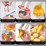 Machine multifonctionnelle pour biscuits et cookies, moule décoratif monté DIY avec 20 moules et 4 buses, Argent multifonction