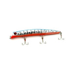 HENGJIA Leurre de pêche artificiel Popper Bionic avec hameçons, longueur : 12,6 cm, couleur aléatoire, longueur : 12,6 cm
