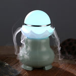 Humidificateur d'aromathérapie ultrasonique à perle luminescente de nuit avec chargement USB 4W et lumière LED colorée pour la maison/le bureau, capacité du réservoir d'eau : 95ml, DC 5V
