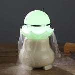 Humidificateur d'aromathérapie ultrasonique à perle luminescente de nuit avec chargement USB 4W et lumière LED colorée pour la maison/le bureau, capacité du réservoir d'eau : 95ml, DC 5V