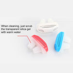 Purificateur d'air anti-ronflement 2 en 1 en ABS et silicone