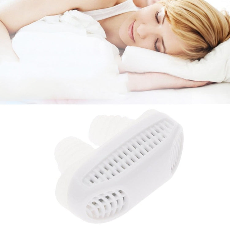 Purificateur d'air anti-ronflement 2 en 1 en ABS et silicone
