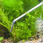 Ciseaux, pinces et pince en acier inoxydable 3 en 1, Miniatures plantes aquarium outils de taille pour paysage aquarium, 3 PCS