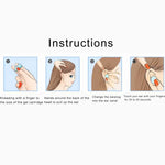 4 PCS / Set Bouchons d'Oreilles Anti-Bruit pour le Sommeil en Voyage Améliorent le Sommeil Protection Auditive, Livraison Couleur Aléatoire