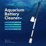 Filtre à eau électrique multifonctionnel réglable en longueur pour nettoyage d'aquarium, multifonctionnel