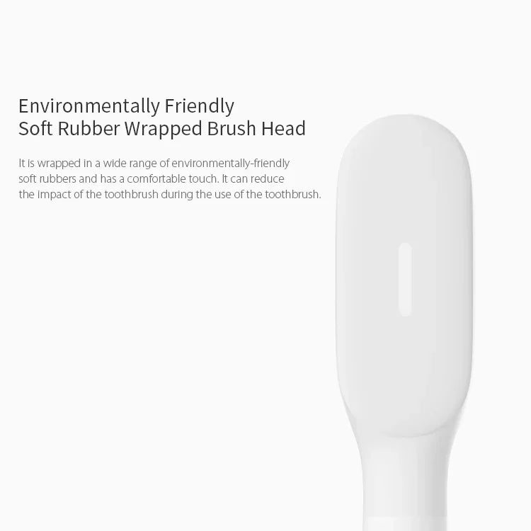 3 Têtes de brosse à dents électriques Xiaomi Mijia originales de rechange pour hygiène bucco-dentaire (Type Sensible)