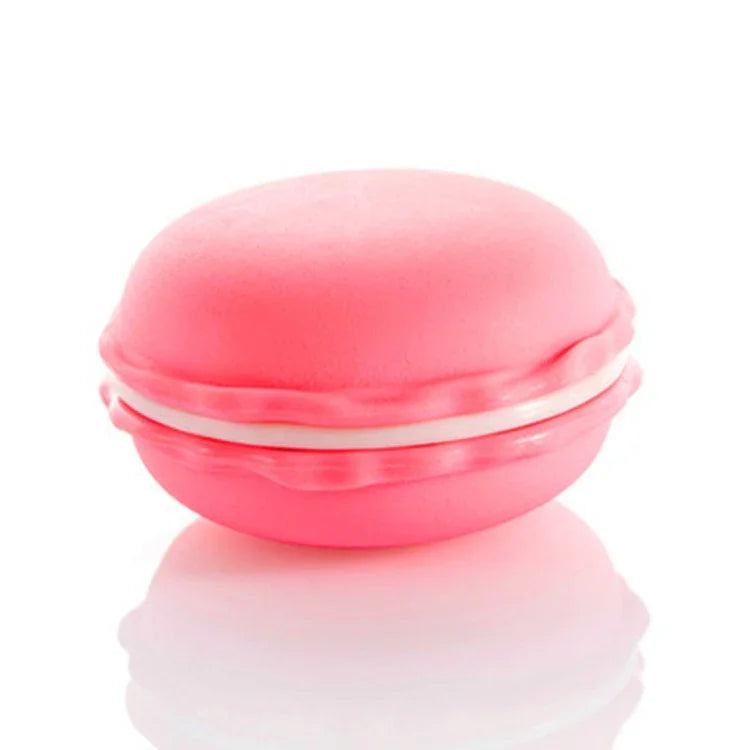 2 Pcs Boîte à Ornements Style Macaron Mignonne Boîte de Rangement Portable, Livraison de Couleur Aléatoire, Macaron