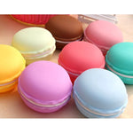2 Pcs Boîte à Ornements Style Macaron Mignonne Boîte de Rangement Portable, Livraison de Couleur Aléatoire, Macaron