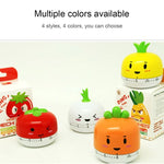 Minuteur de cuisine mécanique pour légumes, outil de cuisson avec alarme de compte à rebours, Livraison couleur aléatoire, RB208