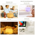 Humidificateur d'air blanc clair télécommandé T500 Vaporisateur automatique d'alcool Diffuseur d'huile essentielle Brumisateur ultrasonique Diffuseur d'arôme atomiseur LED coloré, Capacité : 500ml, DC 24V, prise US, Blanc clair (500ml), Motif bois (500ml)