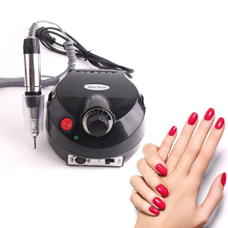 Ponceuse électrique pour ongles 10W 220V 25000 tours, prise UE