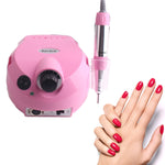 Ponceuse électrique pour ongles 10W 220V 25000 tours, prise UE