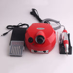 Ponceuse électrique pour ongles 10W 220V 25000 tours, prise UE