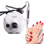 Ponceuse électrique pour ongles 10W 220V 25000 tours, prise UE