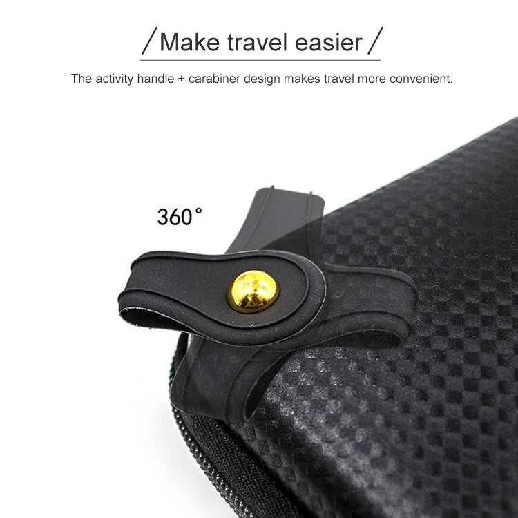 Boîte de rangement multifonction pour voyage, alimentation mobile, écouteurs, produits électroniques, sac de protection, boîte de rangement pour écouteurs