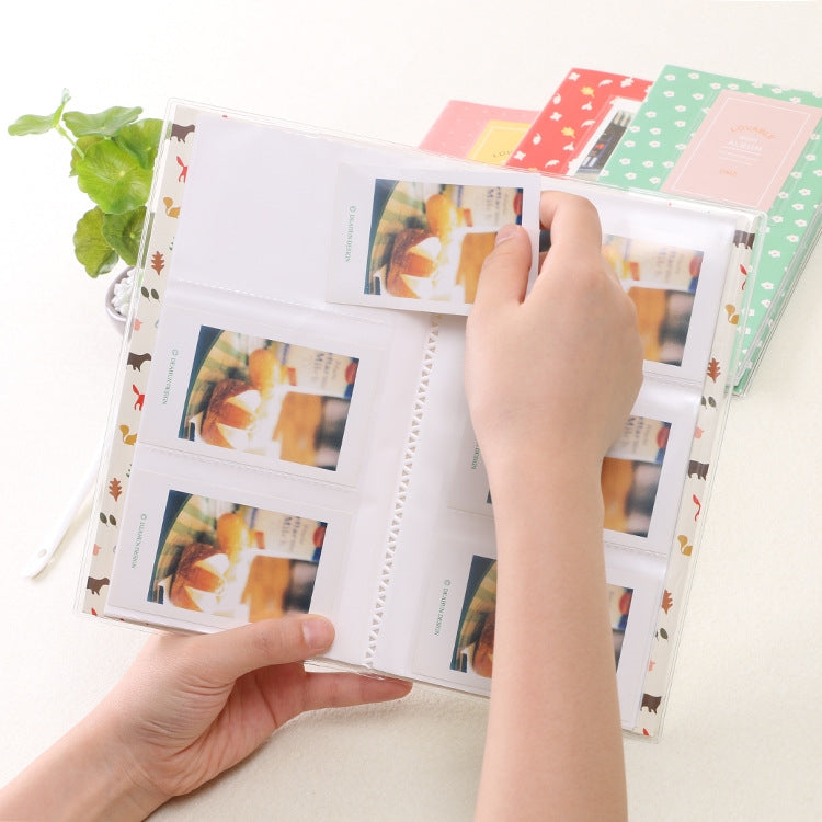 Mini album photo créatif DIY de 3 pouces à insertion, motif Baymax, motif trèfle à quatre feuilles, motif nombreux arbres secs, motif cerf de la forêt, motif Tour Eiffel, motif petite hirondelle