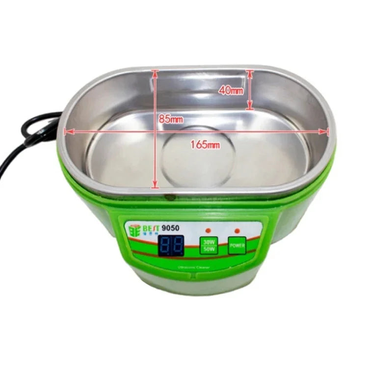 Nettoyeur à ultrasons mini BST-9050 0,5L 110V avec affichage numérique, BST-9050 0,5L 110V
