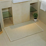 Tapis antidérapant en PVC résistant aux moisissures pour baignoire de salle de bain, Taille : 70cm x 40cm (Blanc), 70cm x 40cm