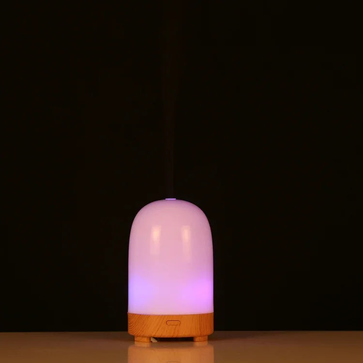 Mini humidificateur capsule 5W avec lumière colorée, capacité : 50 ml, DC 5V, humidificateur capsule