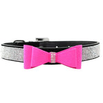 Collier en velours pour animaux de compagnie, orné de strass en forme de nœud papillon, produits pour animaux, taille : S, 1,5 * 37 cm, taille : S