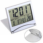 Réveil de voyage numérique portable pliable avec écran LCD MT-033, MT-033