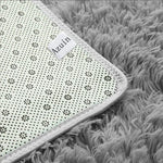 Tapis moelleux et chaud en fausse peluche pour chambre et salon, Taille : 200x400cm, 200x400cm