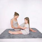 Tapis moelleux et chaud en fausse peluche pour chambre et salon, Taille : 200x400cm, 200x400cm