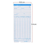 90 PCS Carte de Pointage en Papier, Carte de Pointage en Papier