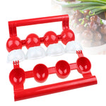 Boulettes de viande maison, boulettes de poisson, boulettes de viande farcies, ustensiles de cuisine, ABS rouge